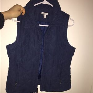 Teal Vest- Croft & Barrow
